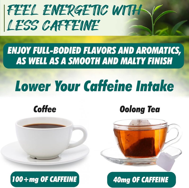 Fusion Select 100% Organic Oolong Tea - 100 Tea Bags - Image 5